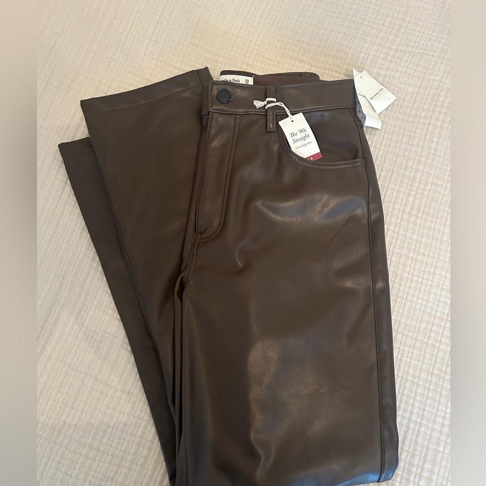 Leather pants - brand new